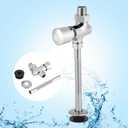Urinal Flush Valve, Urine Flushing Valve, Flush Valve Manual Delay Automatic Shutoff for Toilets, Supermarkets, Hotels