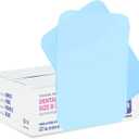 LA MIERE 1000P Disposable Tray Liners, Dental Tray Covers for Size B, Medical Tray Paper, Single Use Paper Sheets, Blue