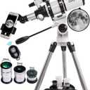 Gskyer Telescope, Telescopes for Adults, 80mm AZ Space Astronomical Refractor Telescope Kids, Adults Astronomy, German Technology Scope