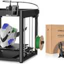 Creality Ender-5 Max 3D Printer with 400×400×400mm Build Volume Includes Hyper Series PLA Black Filament for High-Speed 700mm per Second Printing and Strong Durable Part Performance