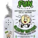 FUN delivery Bleepin Battery Hidden Noise Maker Prank  Realistic, Subtle, and Confusing Beeping Smoke Alarm Prank Sound Device  Original Gag Gift & Harmless Office Pranks for Adults