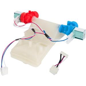 BlueStars W11101906 W11210463 Washer Water Inlet Valve Replacement Part - Compatible with Whirlpool Amana Maytag Washer - Replaces W10701461 W10883458 W10869803 W11038696 AP6329219