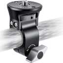 Leofoto C-32 Tube Mount, Platform with 3/8" Screw Stub, Tube Clamp for 32mm Diameter Tube