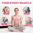 16Pcs Home Pilates Equipment for Women, Pilates Kit with 14'' Pilates Rings, Yoga Ball, Sliding Disks, Pilates Bands & Accessories - Workout Equipment Home Gym Includes Complete Fitness Poster