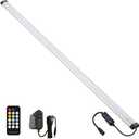 Dimmable Under Cabinet Lighting, Color Temperature Changing LED Light Bar, Daylight to Warm White Lights, Remote Control Lamp for Desk, Counter, Closet, Room, Shelf (36 Inch)