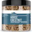 Earthborn Elements Horse Chestnut 200 Capsules, Pure & Undiluted, No Additives (200 Count (Pack of 1)), 11/2026