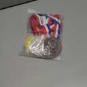 Abaokai 1st, 2nd, 3rd Award Medals - 3 Inches Olympic Style Winner Medals Gold Silver Bronze Prizes for Competitions, Party