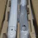 monTEK Heavy-Duty Monitor Arm for 17-57" Ultrawide Curved Screen, Supports up to 59.4 lbs, Adjustable Gas Spring Arm, 75/100 VESA Mount, Clamp & Grommet Desk Monitor Mount Single, White (without USB)