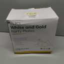 AIRE 175PCS Gold Plastic Plates for Party Supplies Dinnerware Sets for 25 Guests, Vintage Disposable Plastic Party Plates Cups Spoons Forks Knives Napkins for Wedding Birthday Christmas BBQ Parties