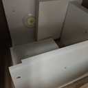 Versatile 4 Tier Wall Shelf Unit,White Lack Wall Shelf,Display Floating Shelf with LED Remote Control Light