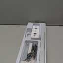 Picture Light, 15.35inch Wireless Picture Lights for Wall Rechargeable, 5400mAh Battery Wall Light with Remote, 3 Color Art Lighting for Paintings with Timer and Dimmable for Display, Gallery (White)