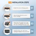 TN760 Toner for Brother Printer TN730: Compatible for Brother TN 760 730 HL-L2395DW MFC-L2750DW TN-730/TN-760 TN-760 TN-730 MFC-L2710DW DCP-L2550DW HL-L2350DW HL-L2370DW HL-L2390DW Black Cartridge