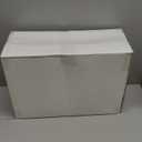 Ciaell 24 Pack Plastic Champagne Flutes - Clear 6 Oz Disposable Champagne Glasses - Square Plastic Toasting Glasses for Party Birthday Anniversary Wedding Christmas New Year