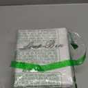 Artilife Magnetic Plastic Lint Bin with Lid for Laundry Room, 6 X 5 Inch Compact Wall Mount Lint Holder for Dryer, Small White ABS Trash Can for Dryer Lint and Sheets