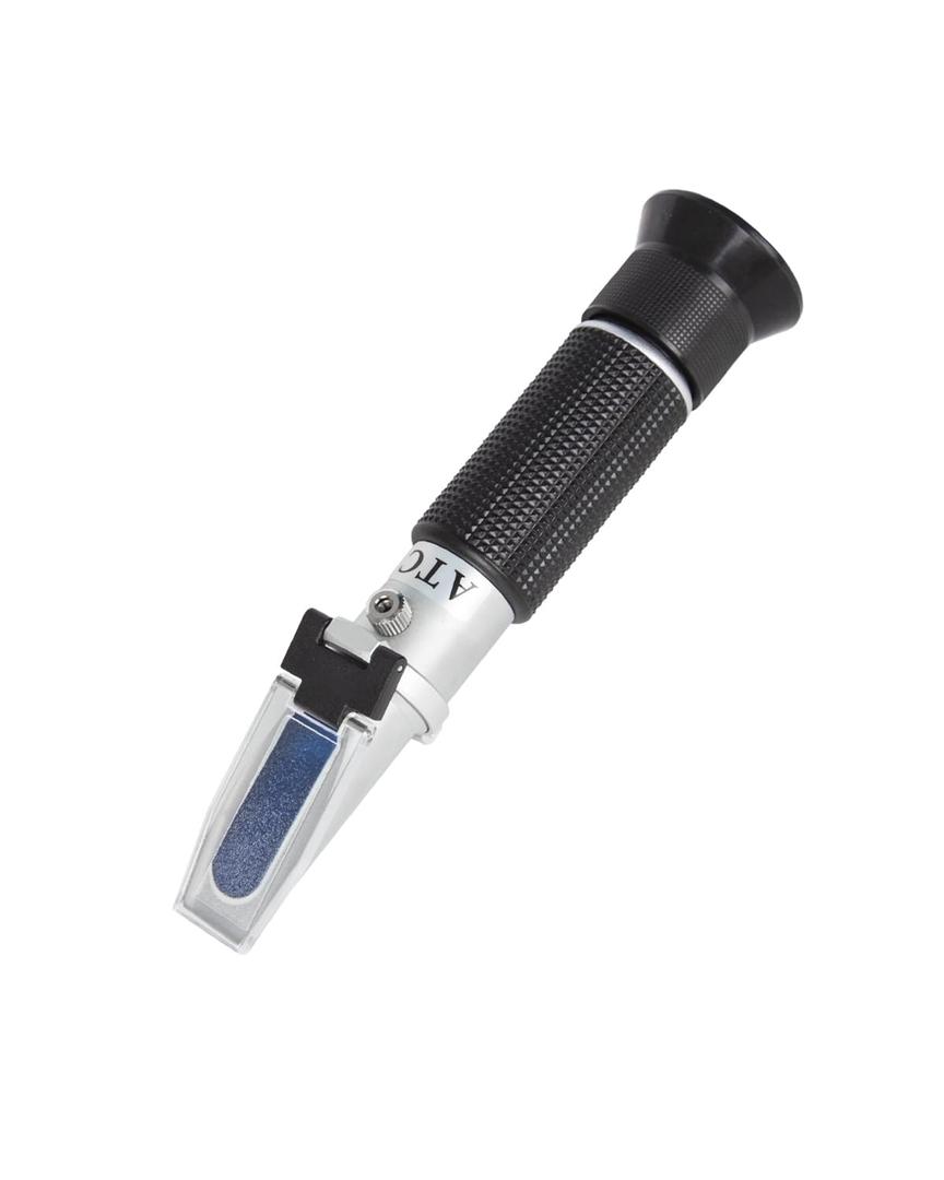 LOHAND Brix Refractometer with Automatic Temperature Compensation(ATC), Precision Measuring Sugar Content for Wine/Fruit/Drink, Sugar Refractometer, Range:0-32%