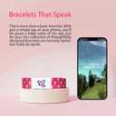 10 x Bible Verse Bracelets with NFC, Christian Wearable Daily Bible Verse Bracelet Daily Devotional Bracelet Scripture Bracelets Religious HalloweenChristmas Gifts for Men Women Teens