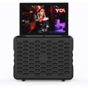 14inch Small TV,Portable TV with Stereo Speakers,35W Peak,Built in-ATSC Tuner HDMI/USB/Bluetooth/Battery for Camping,Beadroom,Kitchen,Party