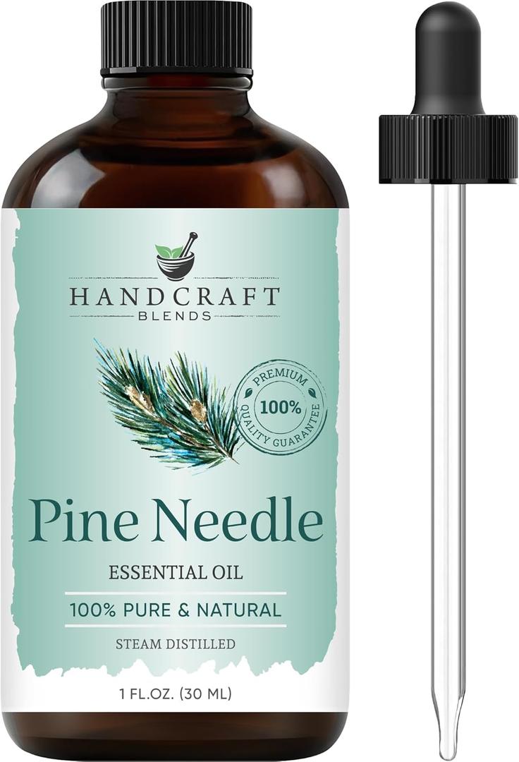 Handcraft Blends Pine Essential Oil - 1 Fl Oz - 100% Pure and Natural - Premium Grade Essential Oil for Diffuser and Aromatherapy, and DIY Soap Making