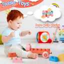 78 Pcs Top STEM Soft Building Block Sets for Kids Aged 18 months to 6 years.Mega Blocks for Baby.Large Construction Stacking Block Toys for Toddler to Improve ImaginationCreativityHands-on Ability