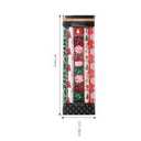 LaRibbons Christmas Wrapping Paper Set, Reindeer & Snowflake Design with Gift Bow & Ribbons & Tags, Perfect for Holiday, Party, Xmas Celebration,30 Inch X 10 Feet (4Rolls, 100 sq.ft.ttl.)