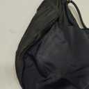 Tainehs Women's Push Up V Neck Bikini Tops Criss Cross Back Padded Bathing Suit Top Only (X-Large, Black)