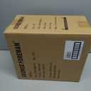 George Foreman 4-Serving Removable Plate Electric Grill and Panini Press, George Tough Non-Stick Coating, Drip Tray Catches Grease, Black