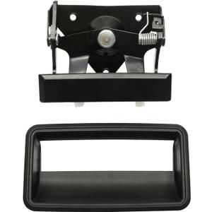 All Metal Tailgate Handle Set, Compatible with 1988-2002 Chevy C1500 C2500 C3500 K1500 K2500 K3500, GMC C/K 1500 2500 3500 Pickup Truck, Rear Tail Gate Door Handle Replacement, Replace# 77077