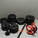 Adjustable Dumbbells, Free Weight Set with Connector, 4 in1 Dumbbells Set Used as Barbell, Kettlebells, Push up Stand, Fitness Exercises for Home Gym Suitable Men/Women, 4 Pack Of 4.5 Lb, 2 Pack Of 5.5 Lb, 7 Pack Of 3.5 Lb, 6 Pack Of 2.75 Lb