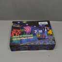 Glostars 100W LED UV Black Light, Powerful UV Spotlight, IP66, 395nm Lamp for Christmas, Halloween Glow Party (2 Packs)