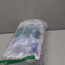 Automatic Shoe Cover Dispenser with 200 Pcs Disposable Shoe Covers, Booties for Portable Machine Fits Size Up to 11 US men or women and up for Home, Factory (Silver)