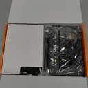 1Mii B03Pro Bluetooth 5.3 Transmitter Receiver for Home Stereo TV, HiFi Wireless Audio Adapter with Audiophile DAC & aptX Low Latency/HD/Adaptive, Long Range, Optical RCA AUX 3.5mm Outputs/Inputs (Black1)