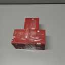 3 x Clear Christmas Memorial Ornament Feather Ball, A Piece of My Heart is in Heaven Loss of Loved One Mother Christmas Tree Hanging Sympathy Gift with Silk Ribbon & Red Gift Box (Mom)