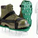 Heavy Strap Garden Aerate Spike Shoes Upgrades Lawn Aerator Shoe Tools Yard Aeration Shoes for Grass Soil Aerating Spikes (Standard Style)