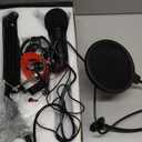 2025 Upgraded Podcast Equipment Bundle for 2, Recording Studio Package with Pro Audio Interface(4 Customize SE) and Podcast Microphone for Gamer Podcasting, Recording, Singing, Streaming