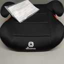 Diono Solana Lite Backless Booster Car Seat, Lightweight & Portable for Travel, Machine Washable Covers, 40-100 lbs, Black Storm
