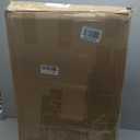 Art Supplies Storage Cart 5-Tier Solid Beech Wood 3 Drawers 4 Rolling Wheel