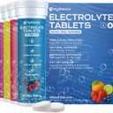 Electrolyte Tablets Sugar Free, Hydration Electrolyte Tablets, Sodium, Potassium, Magnesium, Calcium, Green Tea, Green Coffee, Ashwagandha, Zero Sugar Hydration Drink Variety (40 Servings)