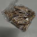 Picture Frames Collage,Photo Display Board With Clips,Hanging Picture Wall Decor for Dorm Graduation Letter Postcard Greeting Card Organizer Holder,Pine Wood,Adjustable Metal Bead String,Large (1 Pack, Black Walnut)