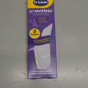 Dr Scholls Go Sockless! Cushioning Insoles for Women Men Unisex, 3 Pairs, Trim to Fit - Absorbs Moisture to Keep Feet Dry, Shoe Inserts for Women Men with Plush Terry Cloth Layer for Added Comfort