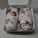 TotAha Crib Sheets for Boys Girls, Premium Soft Crib Mattress Fitted Sheet, Super Stretchy Jersey Knit Baby Sheets, Silky Comfort Baby Bed Sheets 28x52x9 Extra Deep Pocket, 2 Pack (Forest Animals)