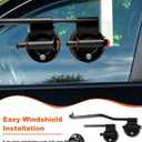 Windshield Installation Tool (Vacuum Chuck with Pressure Display), Auto Windshield Glass Installation Removal Tools, Suction Cup Holder for Replacing Car Windshields