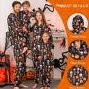 VNVNE Matching Halloween Onesie Pajamas for Family/Couples/Women/Men, Skeleton Holiday One Piece Adults Pjs Sleepwear (XXL)