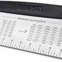 HULISEN Large Bench Scraper for Baking, 10 inch Dough Pastry Scraper with Measuring Scale, Stainless Steel Cake Scraper, Pizza Cutter, Food Chopper, Bread Separator Knife