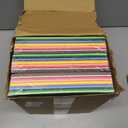 600-Sheets Colored Cardstock for Crafts: 50 Assorted Colors, 8.5" x 11", 65lb/180gsm, Colored Paper for Kids School Supplies, Party Decorations, DIY Crafts, for cri·cut Cutting