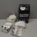 Rukars Floating Ball Pool Light Solar Powered 4 PCS, 14 Inch Inflatable Hangable IP68 Waterproof Rechargeable Color Changing Led Glow Globe Pool