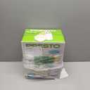 Presto 04869 Poplite Hot Air Popcorn Popper - Built-In Measuring Cup + Melts Butter, Easy to Clean, Built-In Cord Wrap, 18 Cups, Aqua/White