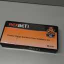 REXBETI 44-Piece Upgraded Laminate Wood Flooring Installation Kit with Solid Tapping Block, Long and Wider Pull Bar, Diameter 1 9/16" Reinforced Double-Faced Mallet, 10" Contour Gauge and 40 Spacers