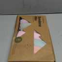 KeaBabies 8-Pack Organic Baby Bandana Bibs for Girls - Super Absorbent Triangle Baby Bibs for Drooling and Teething Infant, 100% Cotton Extra Soft for Newborn, Infant 0-36 Months (Muted Pastel)