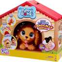 Little Live Pets My Puppy's Home Playset, Interactive Play Dog with Building Dog House Toys, Puppy Plush Toy with 25+ Sounds for Kids of Ages 5+