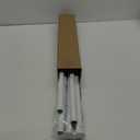 2PCS Spring Tension Curtain Rods 24 to 46 Inch White Spring Curtain Rod Short Curtain Rod Tension Small Curtain Rods for Window, (With Two Set Rod Holder)
